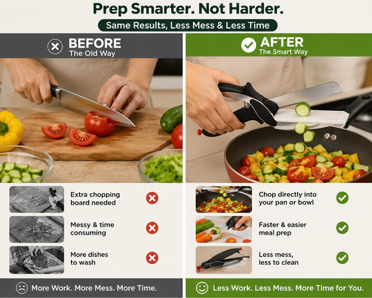 SliceMate Pro™ – 2-in-1 Kitchen Prep Cutter