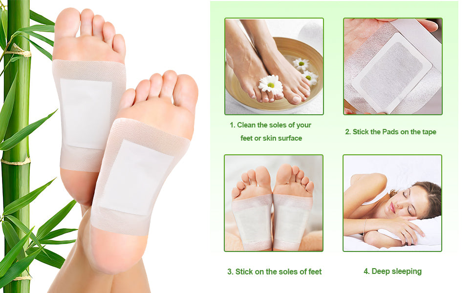 Detox Foot Patches (Pack of 20) BUY ONE GET ONE FREE