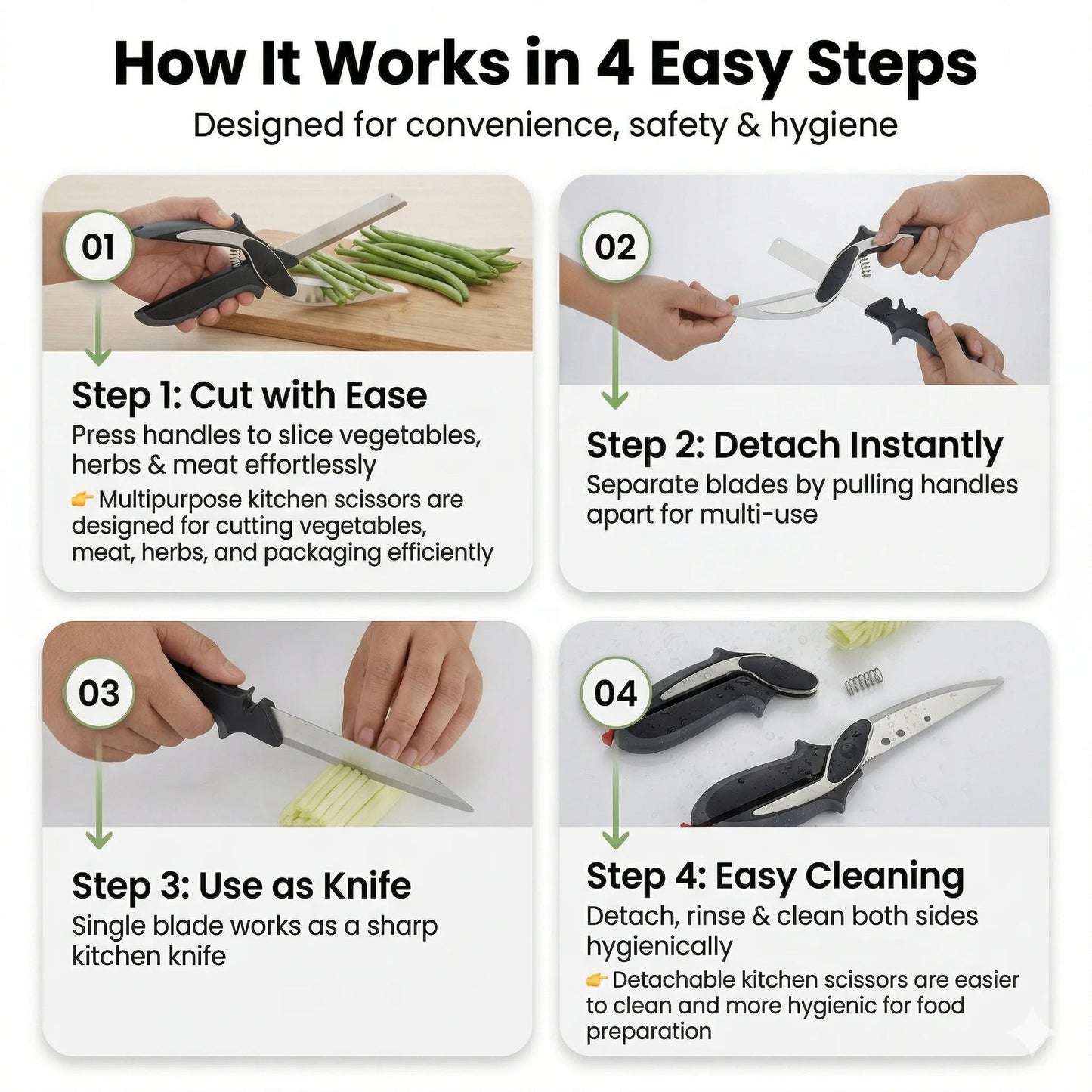 SliceMate Pro™ – 2-in-1 Kitchen Prep Cutter